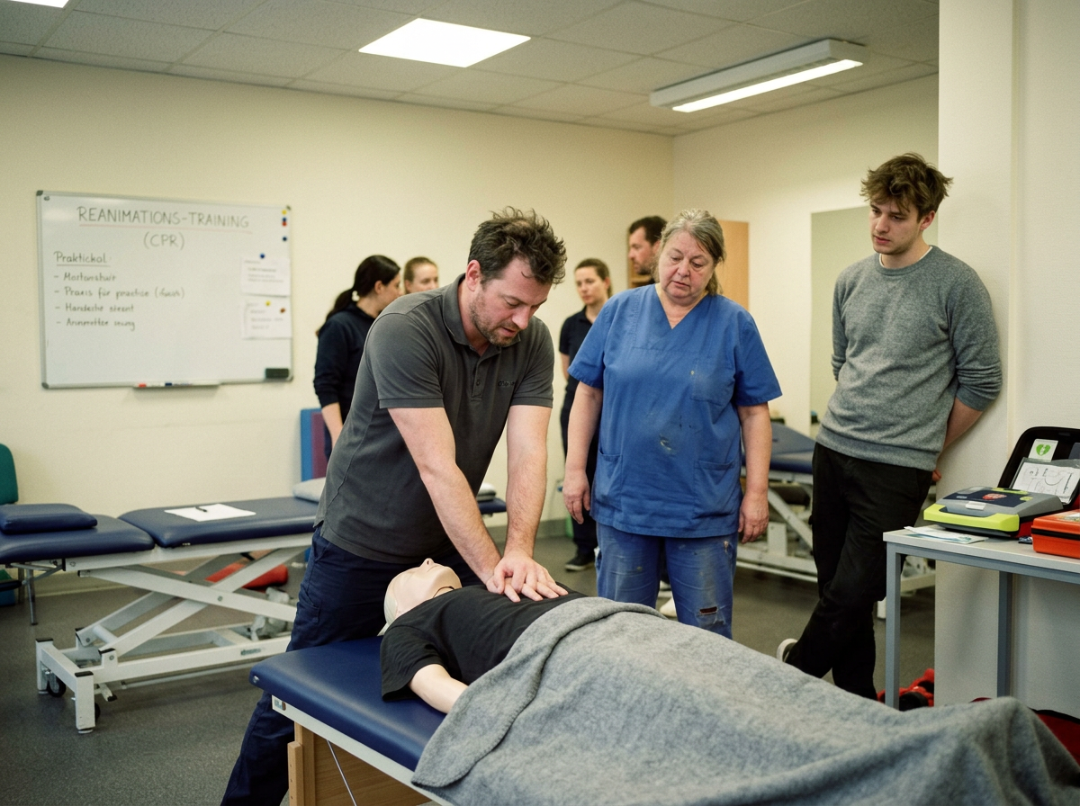 Notfalltraining für Physio- & Therapiepraxen